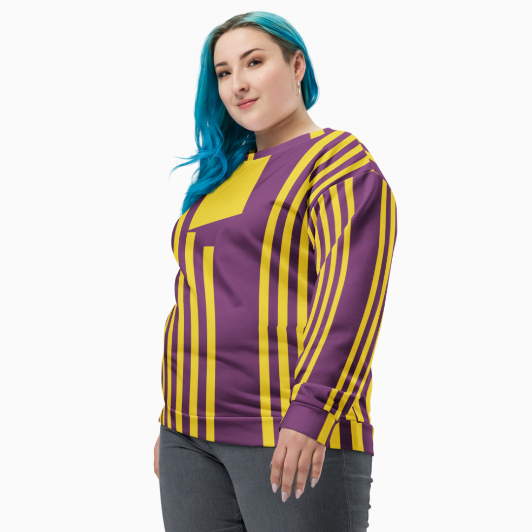 Sweatshirt Reciclada Yellow Unissexo