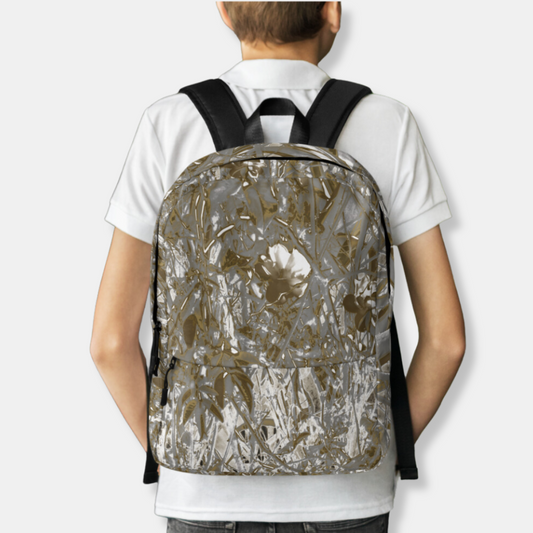 Mochila Vintage com Impressão em Toda a Área