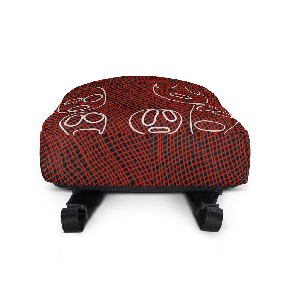 Mochila Stop War com Impressão em Toda a Área