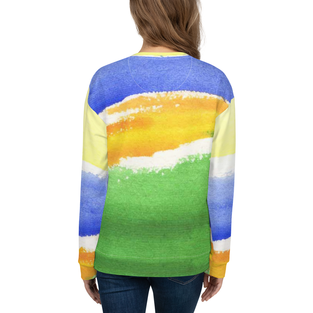 Sweatshirt Reciclada Cores Unissexo