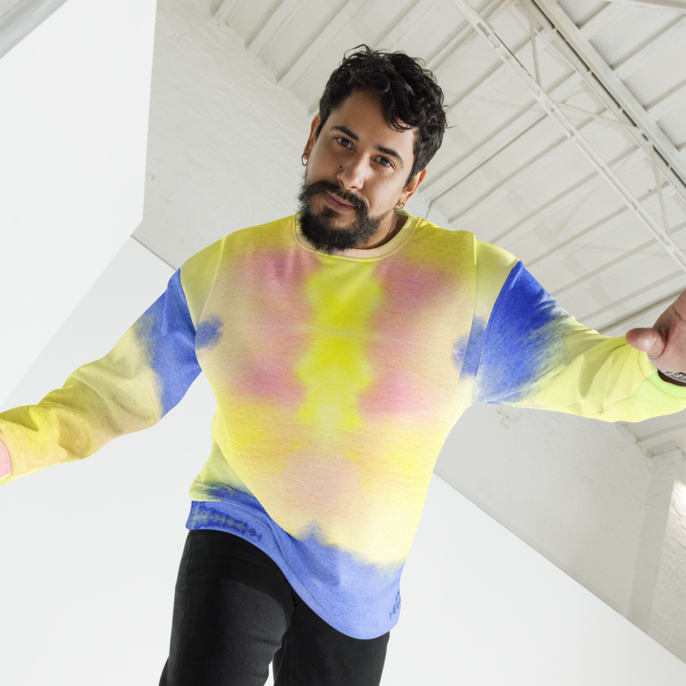 Sweatshirt Reciclada Esbatido Unissexo