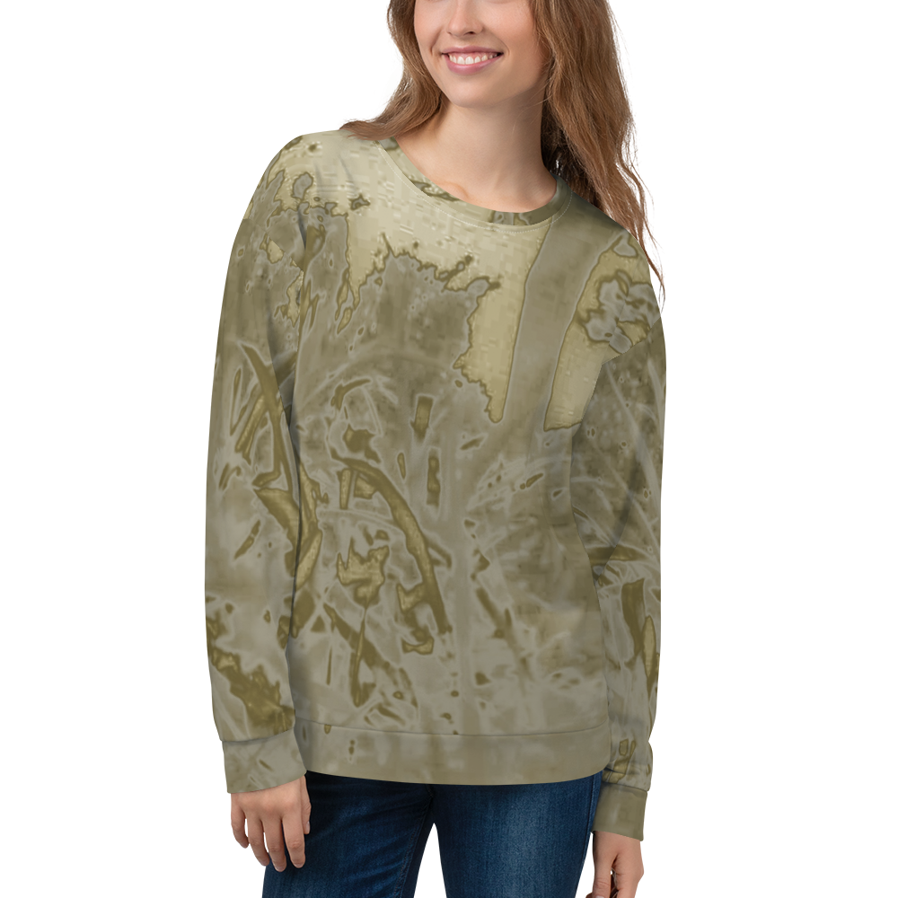 Sweatshirt Reciclada Vintage  Unissexo