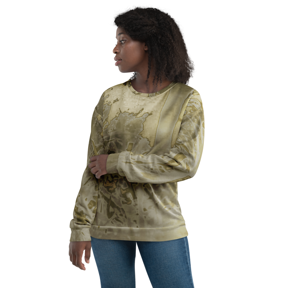 Sweatshirt Reciclada Vintage  Unissexo