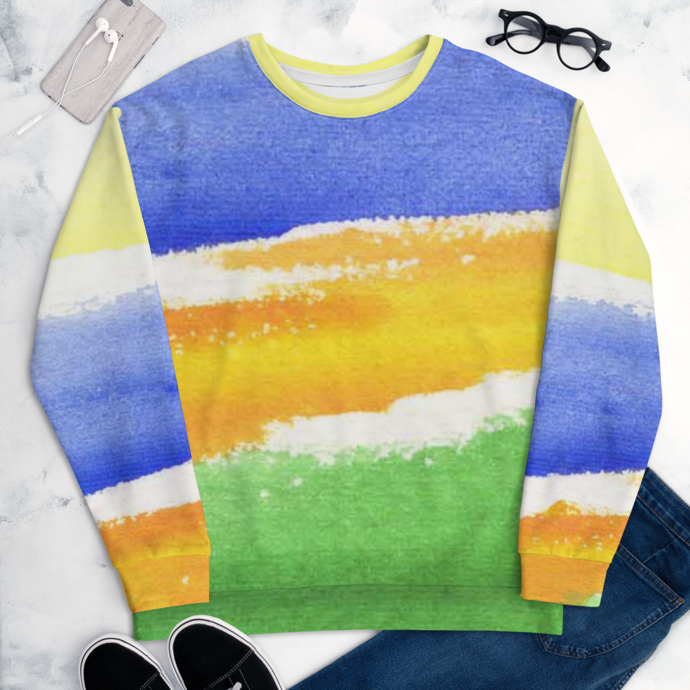 Sweatshirt Reciclada Cores Unissexo