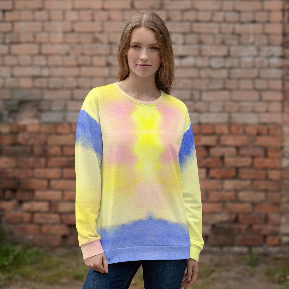 Sweatshirt Reciclada Esbatido Unissexo