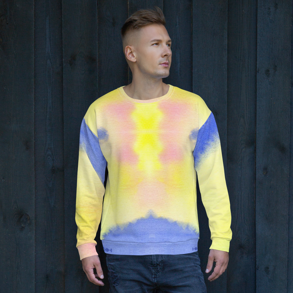 Sweatshirt Reciclada Esbatido Unissexo