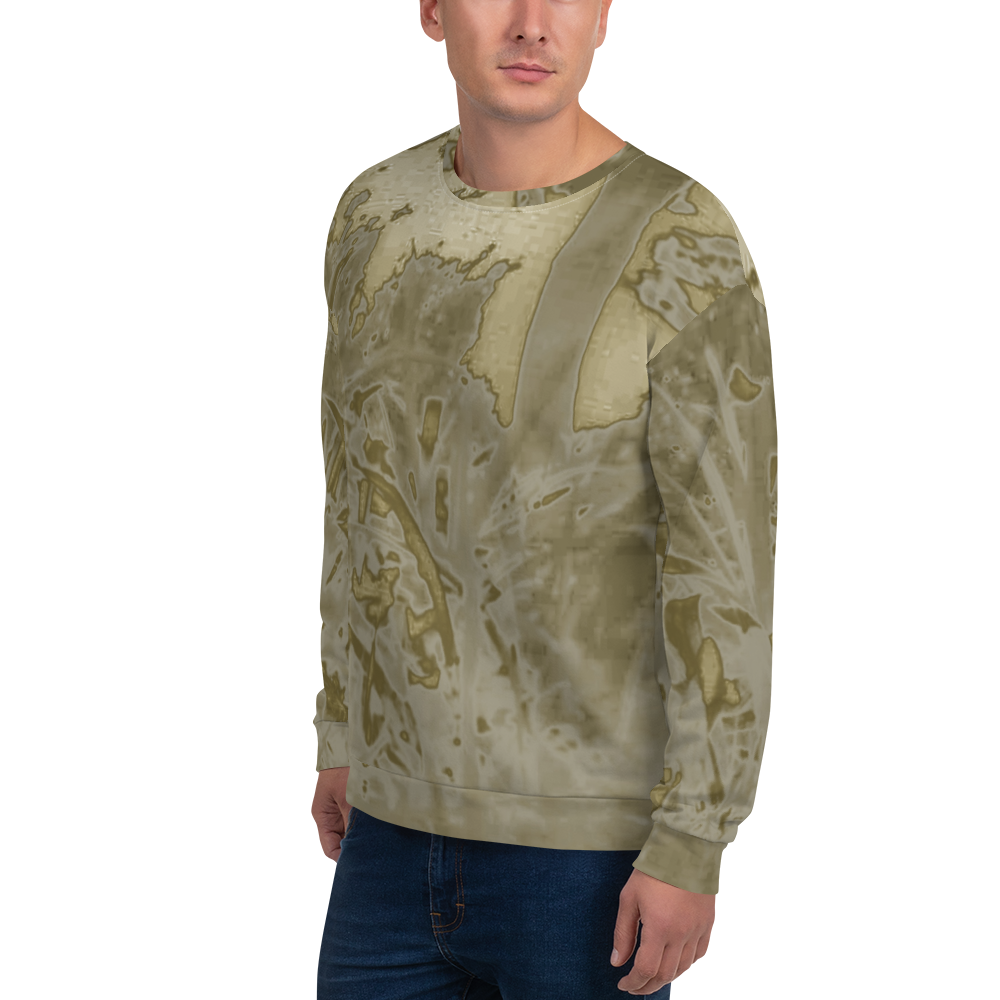 Sweatshirt Reciclada Vintage  Unissexo