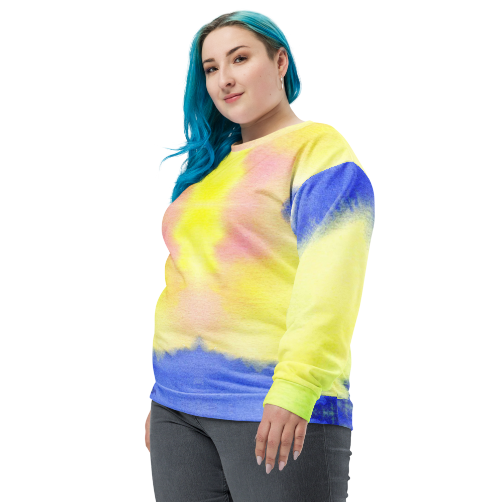 Sweatshirt Reciclada Esbatido Unissexo