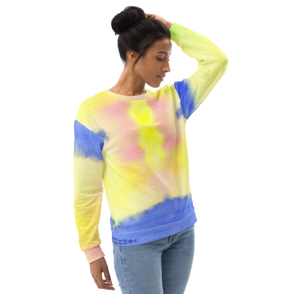 Sweatshirt Reciclada Esbatido Unissexo