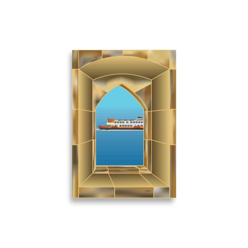 Póster Janela Castelo