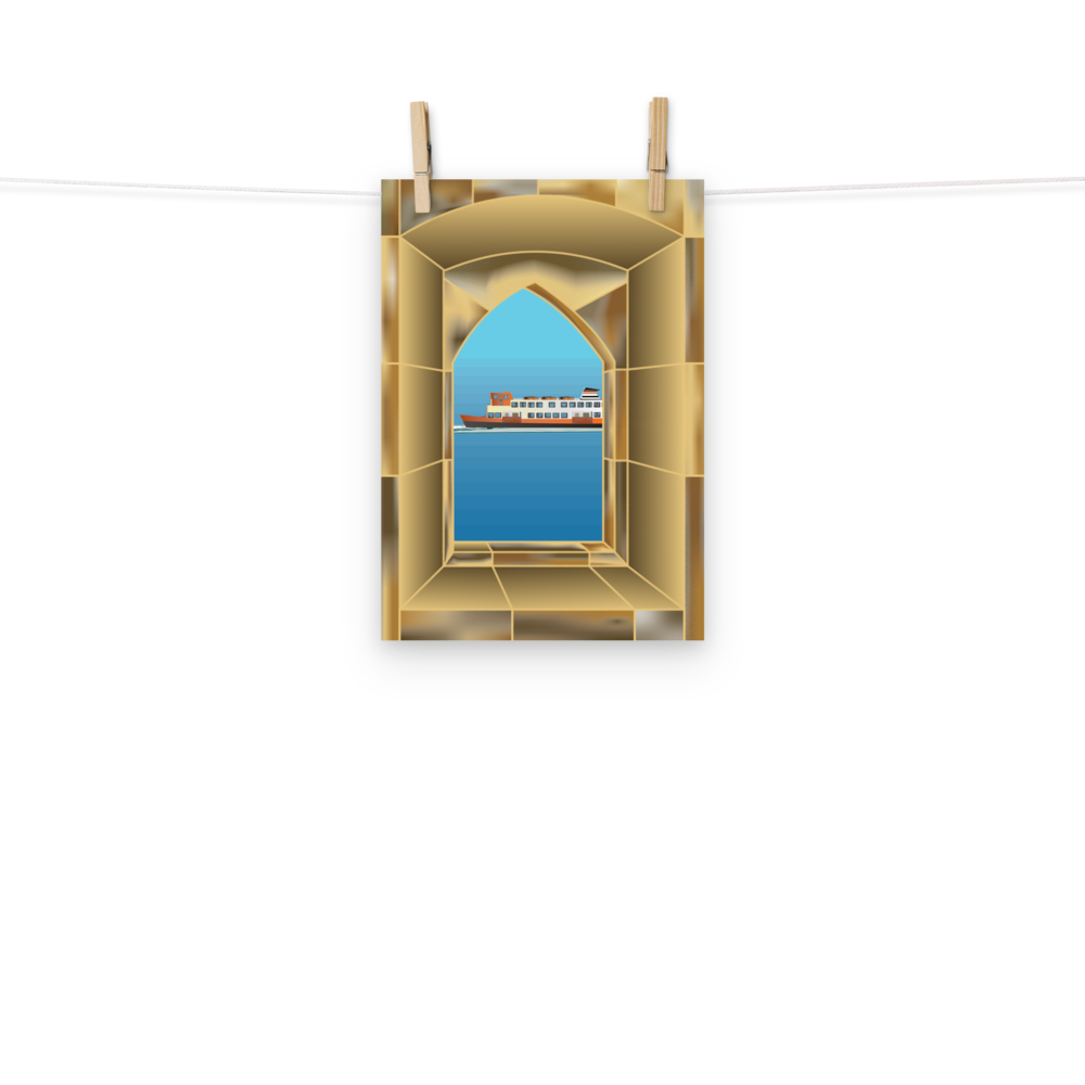 Póster Janela Castelo