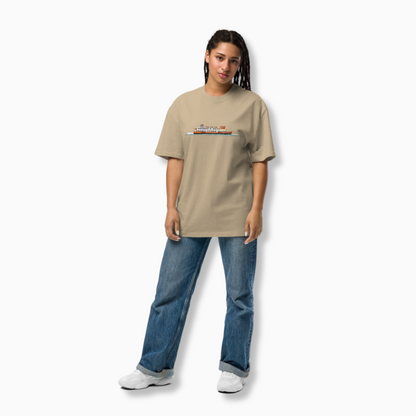 T-shirt unissexo oversized Cacilheiro