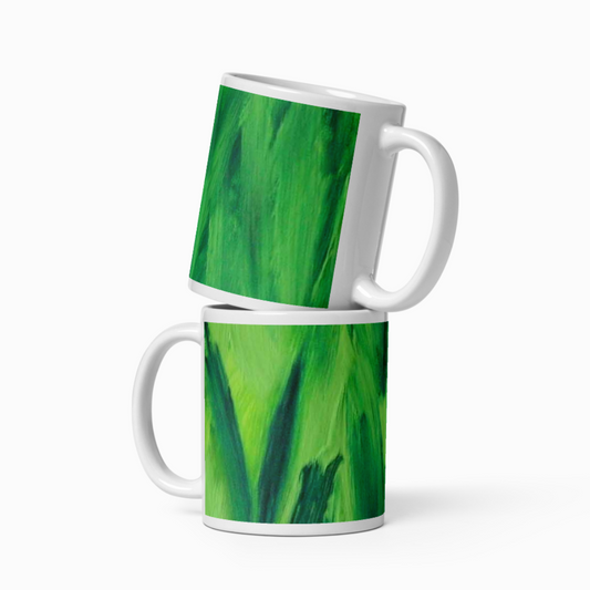 Caneca Tons Verdes