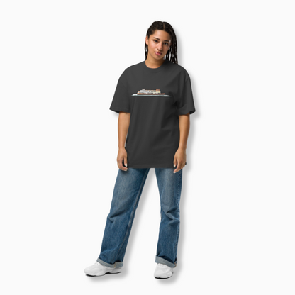 T-shirt unissexo oversized Cacilheiro