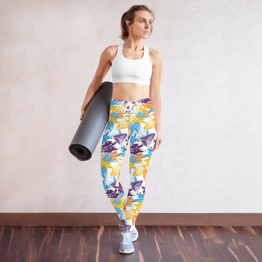 Leggings de estrella de yoga