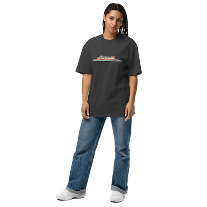 T-shirt unissexo oversized Cacilheiro