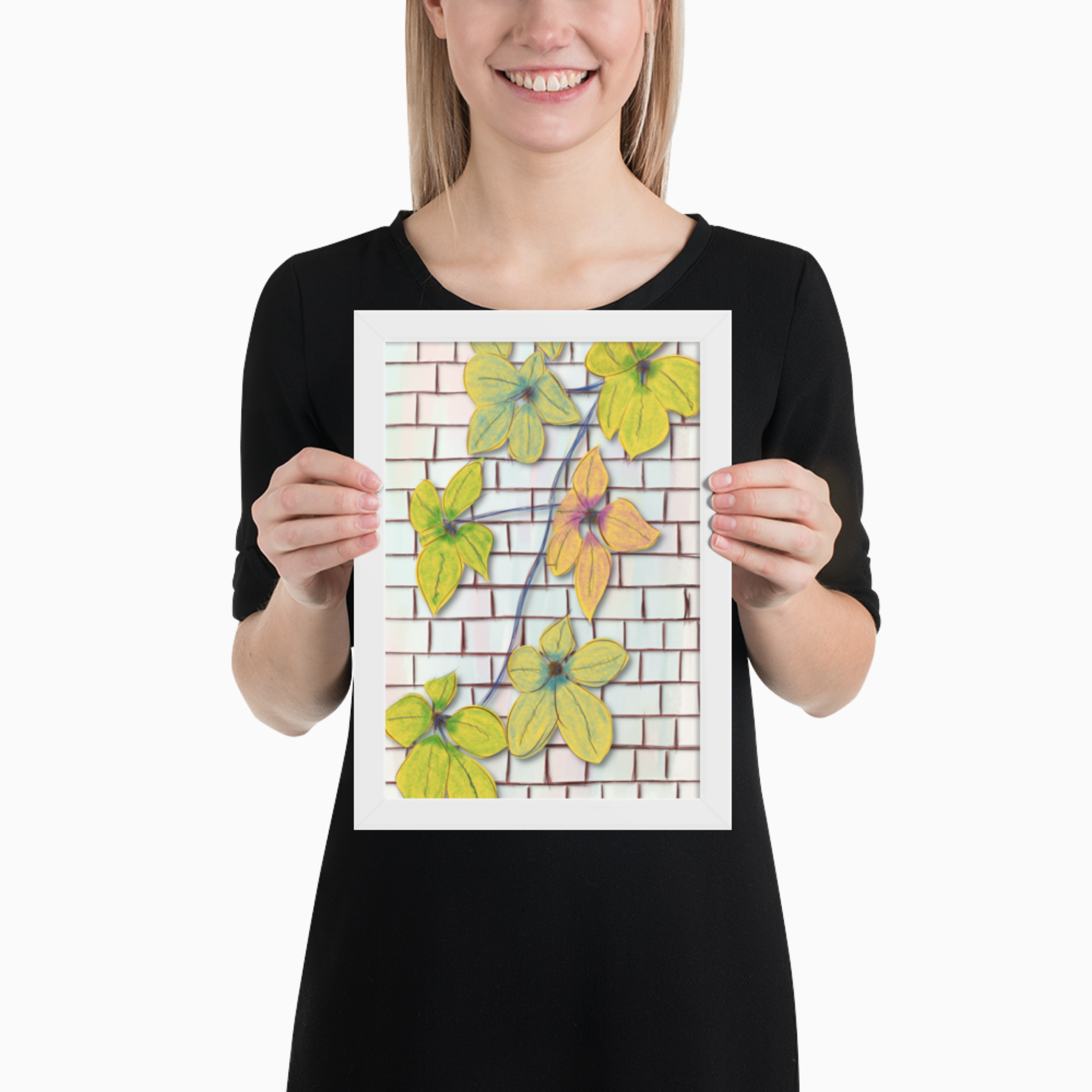 Poster with artistic illustration in an original graphic style.