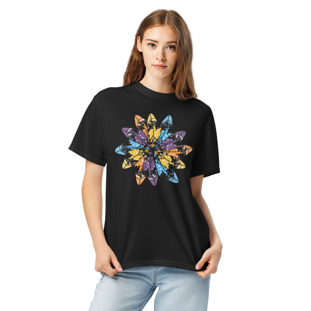 T-Shirt Unissexo Surf Star– T-Shirt Artística Barafusta em Algodão | Look Criativo de Verão