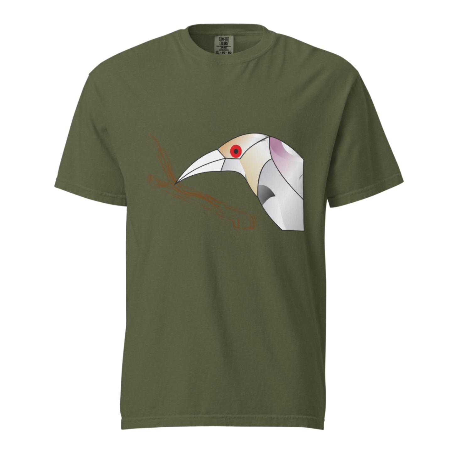 T-shirt with original illustration from the Barafusta brand, ideal for summer looks and independent artistic style.
