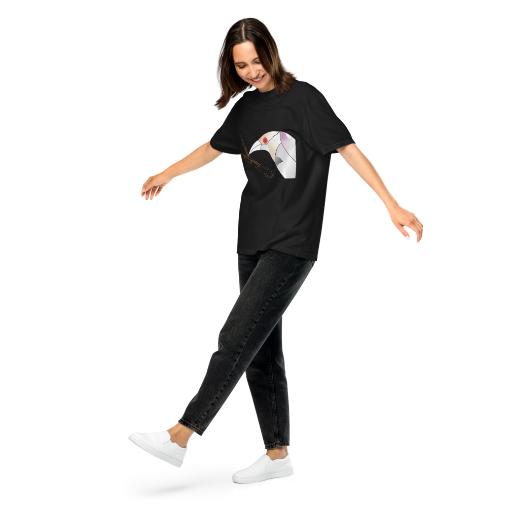 T-shirt Unissexo Pássaro Modelo Clássico