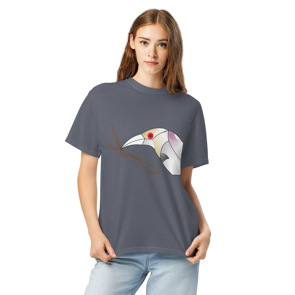 T-shirt Unissexo Pássaro Modelo Clássico