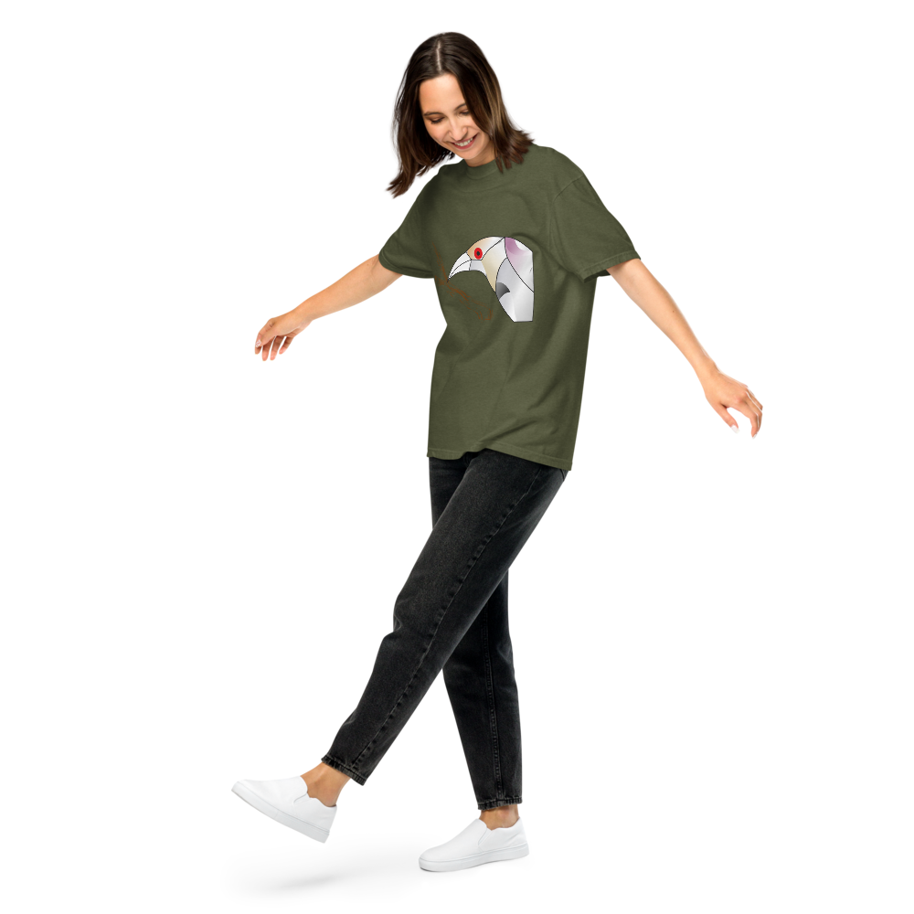 T-shirt Unissexo Pássaro Modelo Clássico