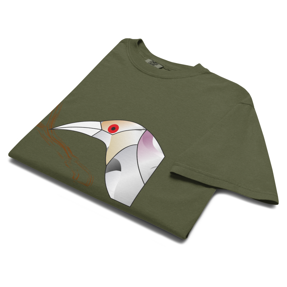 T-shirt Unissexo Pássaro Modelo Clássico