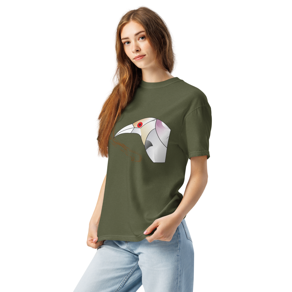 T-shirt Unissexo Pássaro Modelo Clássico